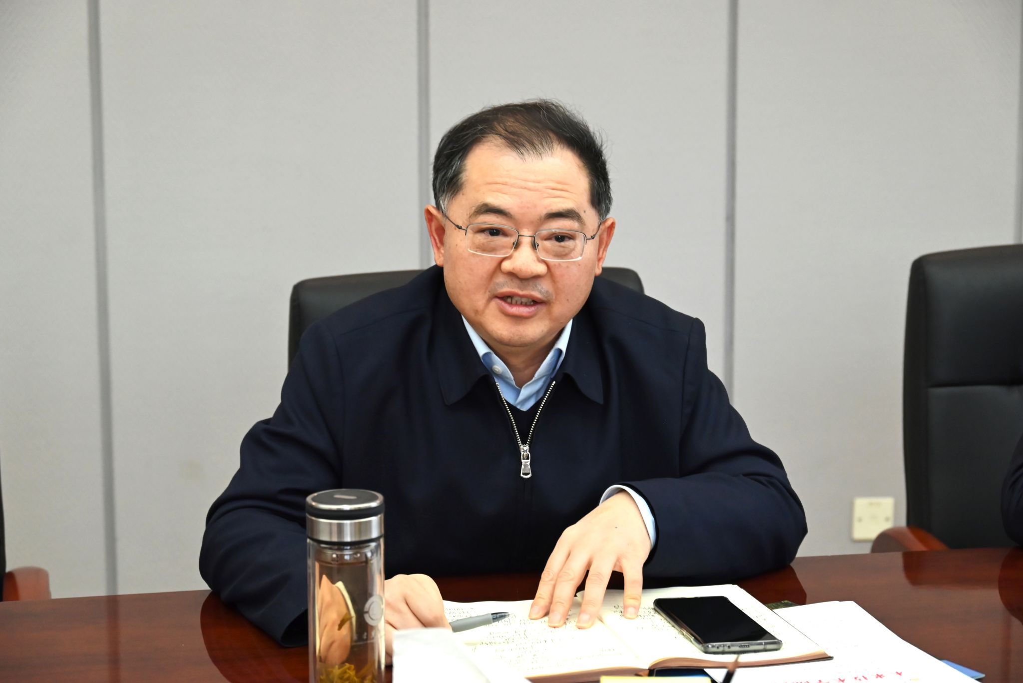 校长赵祥模调研指导新蒲京娱乐场官网8555cc最新网站工作